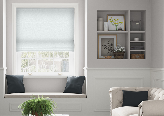 Carina, Dove - Twist&Fit Roman Blind - Image 3